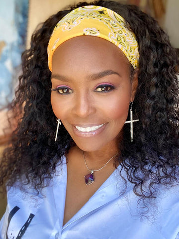 Deep Wave Headband Wig Unit - Toni Irby