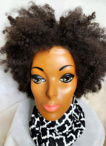 "Ms. I AM" Afro Kinky Lace Frontal Wig Unit