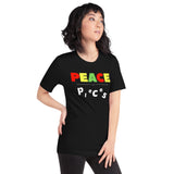 PEACE over piece --- Short-Sleeve Unisex T-Shirt