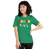 PEACE over piece --- Short-Sleeve Unisex T-Shirt