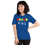 PEACE over piece --- Short-Sleeve Unisex T-Shirt